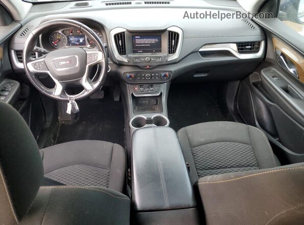 3GKALMEV7ML323157 2021 GMC TERRAIN Синий Вид панели приборов