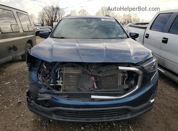 3GKALMEV7ML323157 2021 GMC TERRAIN Синий Вид спереди