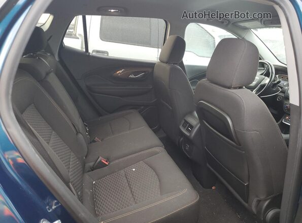 3GKALMEV7ML323157 2021 GMC TERRAIN Синий Вид задней части салона