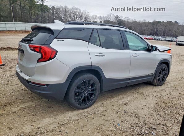 3GKALMEV7ML393127 2021 GMC TERRAIN Silver Задня права чверть