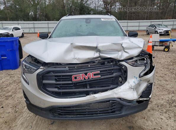 3GKALMEV7ML393127 2021 GMC TERRAIN Silver Вид спереду