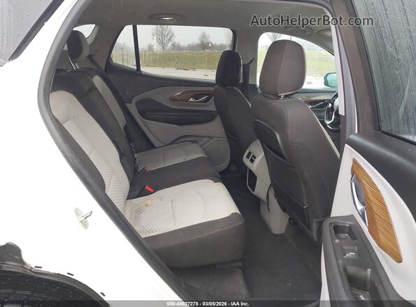 3GKALMEV8JL311854 2018 GMC TERRAIN White VIN კოდის სტიკერის ხედი