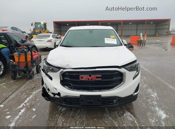3GKALMEV8JL311854 2018 GMC TERRAIN White ხელსაწყოთა პანელის ხედი