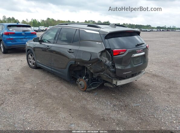 3GKALMEV8KL384613 2019 GMC TERRAIN Gray Հետևի ձախ