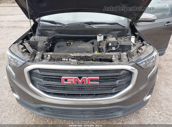 3GKALMEV8KL384613 2019 GMC TERRAIN Gray Հետևի տեսք
