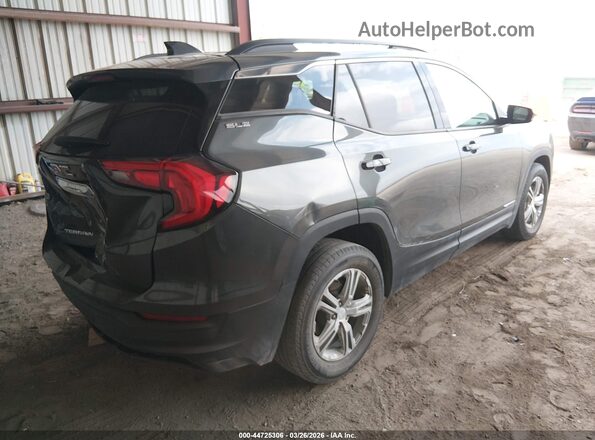 3GKALMEV8LL107137 2020 GMC TERRAIN Gray Задня права чверть