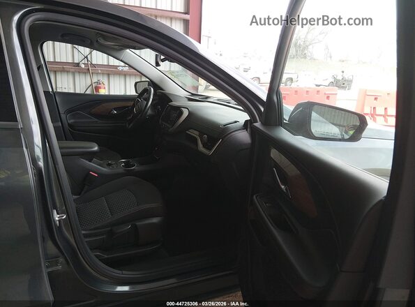 3GKALMEV8LL107137 2020 GMC TERRAIN Gray Вид салону спереду