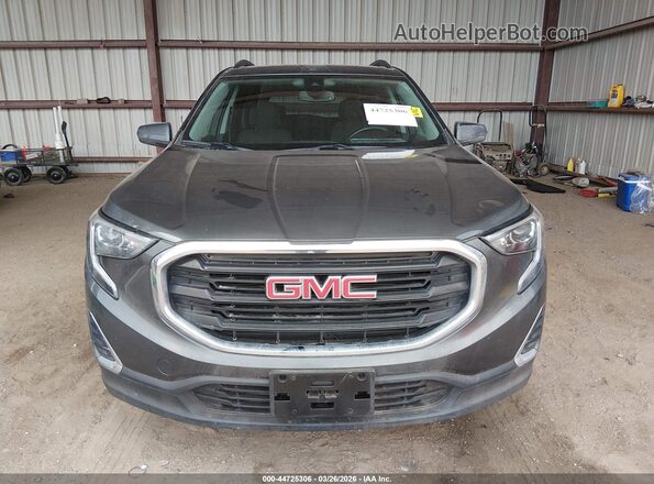 3GKALMEV8LL107137 2020 GMC TERRAIN Gray Вид щитка приладів