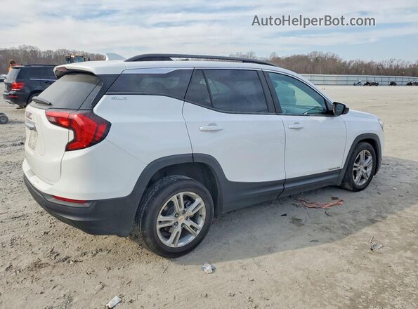 3GKALMEV8ML321482 2021 GMC TERRAIN White Trasero derecho