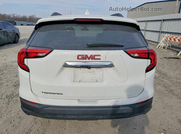 3GKALMEV8ML321482 2021 GMC TERRAIN White Vista trasera