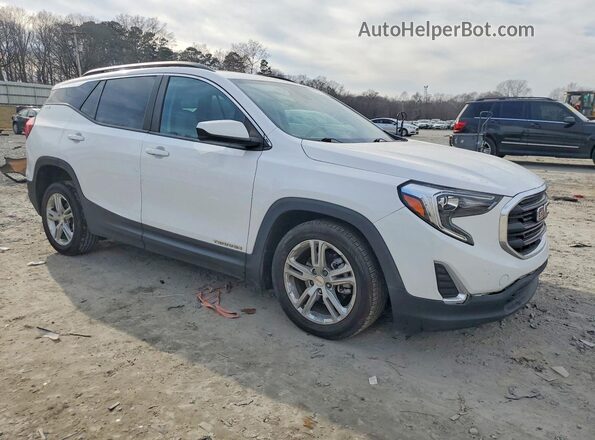 3GKALMEV8ML321482 2021 GMC TERRAIN White Delantero derecho