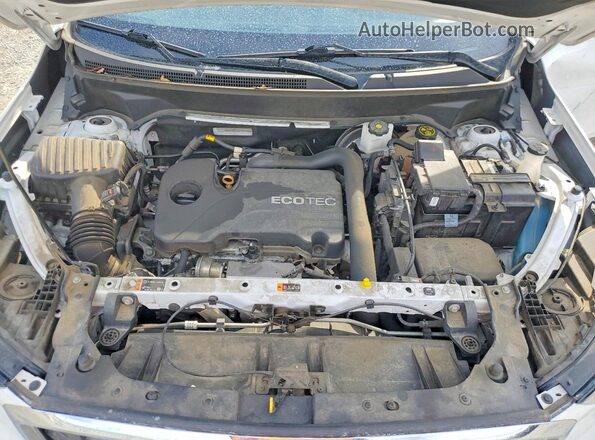 3GKALMEV8ML321482 2021 GMC TERRAIN White Vista del compartimento del motor