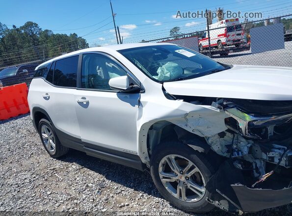3GKALMEV8ML337780 2021 GMC TERRAIN Белый Вид задней части салона
