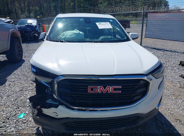 3GKALMEV8ML337780 2021 GMC TERRAIN Белый Вид щитка приборов