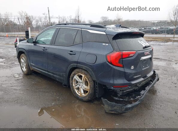 3GKALMEX4JL313294 2018 GMC TERRAIN Blue Tył lewy