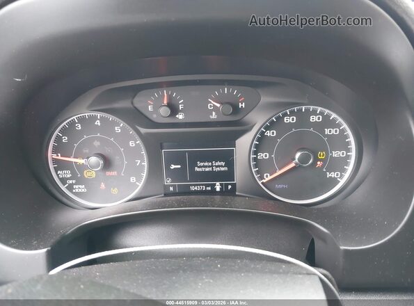 3GKALMEX4JL313294 2018 GMC TERRAIN Blue Widok tylnych siedzeń