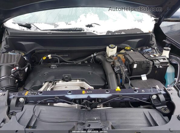3GKALMEX4JL313294 2018 GMC TERRAIN Blue Widok z tyłu