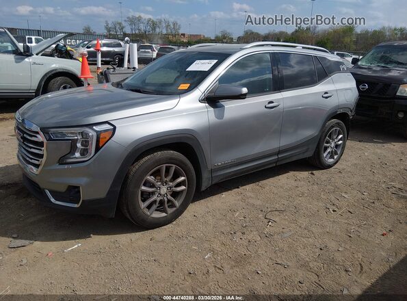 3GKALPEG1PL140571 2023 GMC TERRAIN Silver Przód lewy