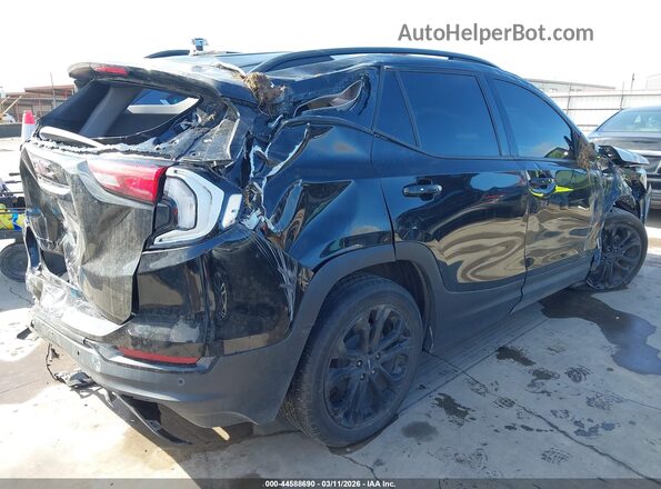 3GKALPEV1ML364417 2021 GMC TERRAIN Black Задня права чверть