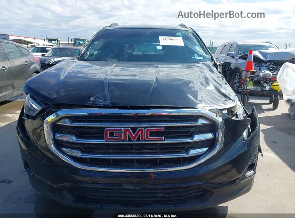 3GKALPEV1ML364417 2021 GMC TERRAIN Black Вид задньої частини салону