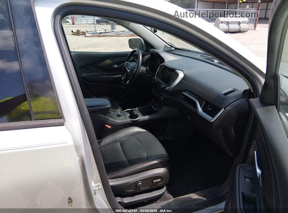 3GKALPEV2KL372524 2019 GMC TERRAIN Silver Front interior view
