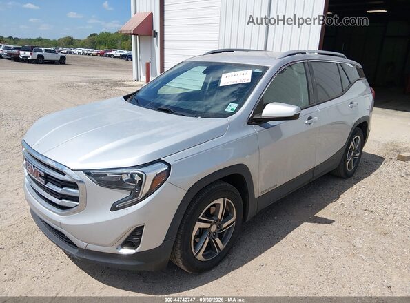 3GKALPEV2KL372524 2019 GMC TERRAIN Silver Front left