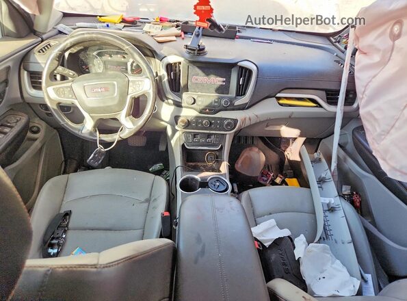3GKALPEV4ML329449 2021 GMC TERRAIN White წინა პანელის ხედი