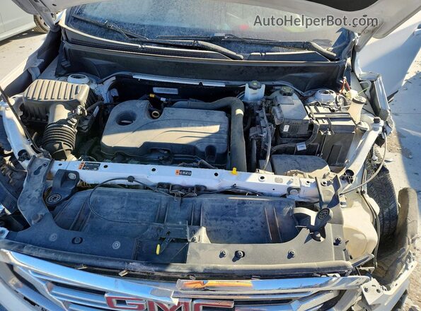 3GKALPEV4ML329449 2021 GMC TERRAIN White ძრავის განყოფილების ხედი