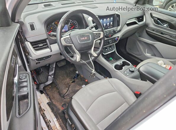3GKALPEV4ML347580 2021 GMC TERRAIN White Вид панелі приладів