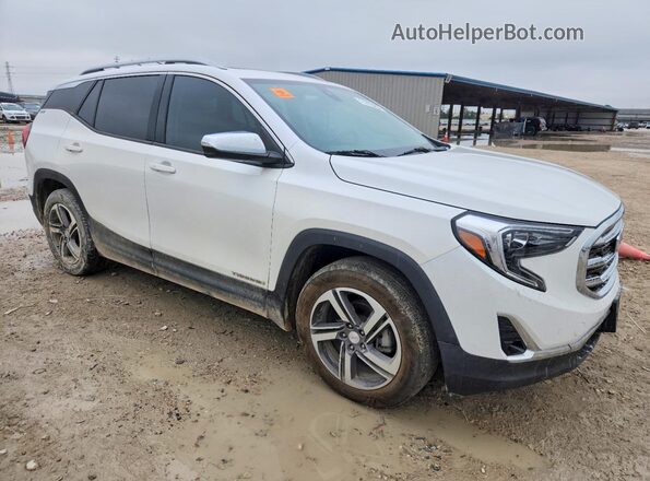 3GKALPEV4ML347580 2021 GMC TERRAIN White Передня права чверть