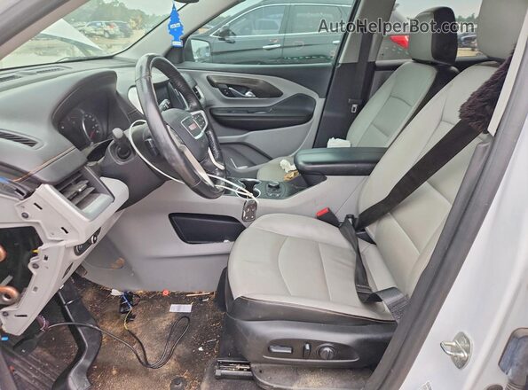 3GKALPEV4ML347580 2021 GMC TERRAIN White Вид салону спереду
