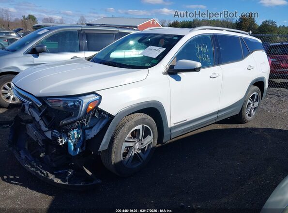 3GKALPEV7ML310202 2021 GMC TERRAIN Белый Передняя левая четверть