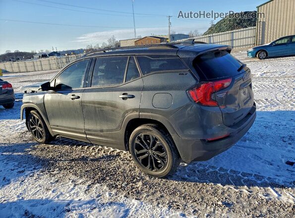 3GKALPEV7ML356869 2021 GMC TERRAIN Charcoal Trasero izquierdo