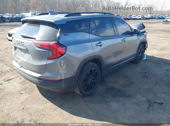 3GKALPEV7ML382470 2021 GMC TERRAIN Серый Задняя правая четверть