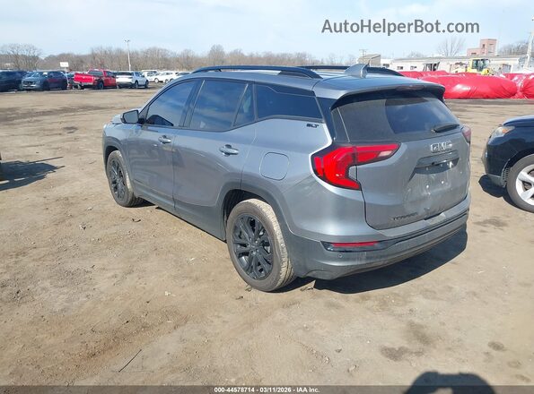 3GKALPEV7ML382470 2021 GMC TERRAIN Серый Задняя левая четверть