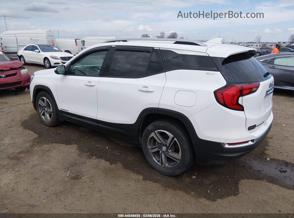 3GKALPEV9ML300397 2021 GMC TERRAIN White Trasero izquierdo