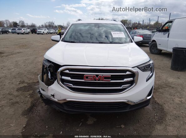3GKALPEV9ML300397 2021 GMC TERRAIN White Vista del cuadro de instrumentos