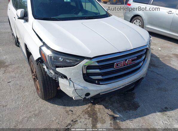 3GKALPEV9ML325056 2021 GMC TERRAIN Cream Front view