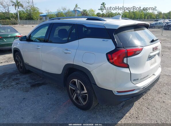 3GKALPEV9ML325056 2021 GMC TERRAIN Cream Rear left