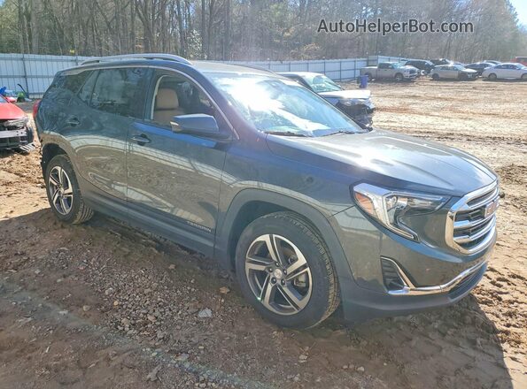 3GKALPEVXML322439 2021 GMC TERRAIN Gray Առջևի աջ