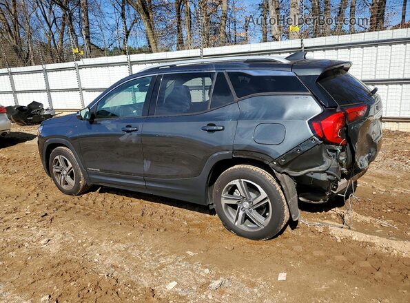 3GKALPEVXML322439 2021 GMC TERRAIN Gray Հետևի ձախ