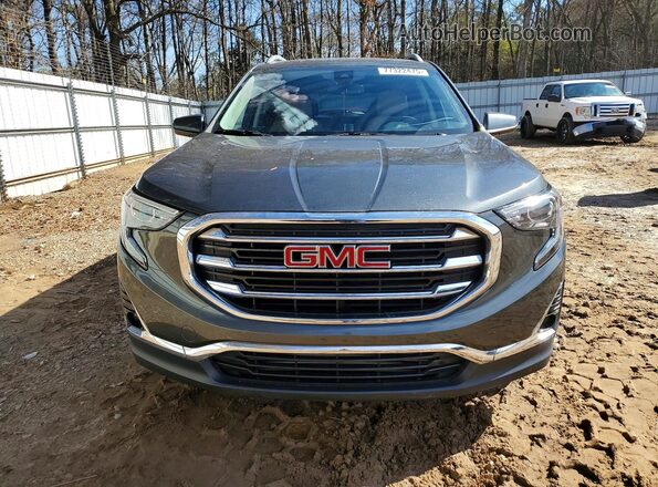 3GKALPEVXML322439 2021 GMC TERRAIN Gray Դիմացի տեսք