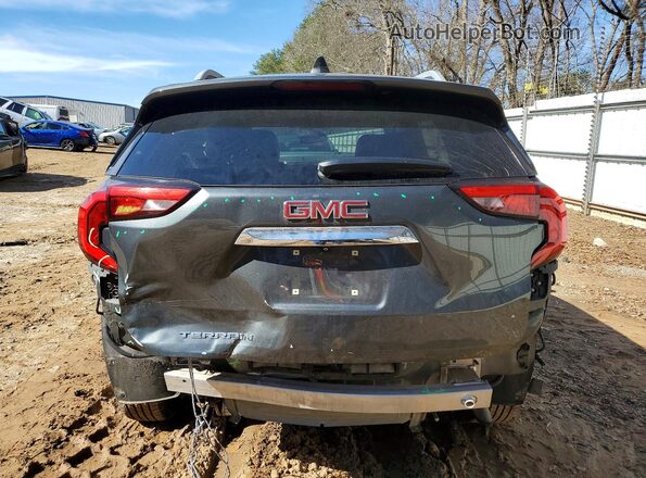 3GKALPEVXML322439 2021 GMC TERRAIN Gray Հետևի տեսք