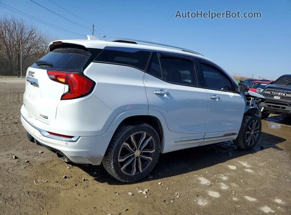 3GKALSEX6JL232138 2018 GMC TERRAIN White Հետևի աջ