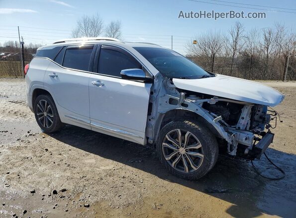 3GKALSEX6JL232138 2018 GMC TERRAIN White Առջևի աջ