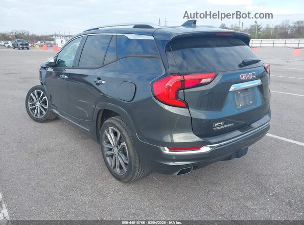 3GKALSEXXJL352623 2018 GMC TERRAIN Gray Rear left