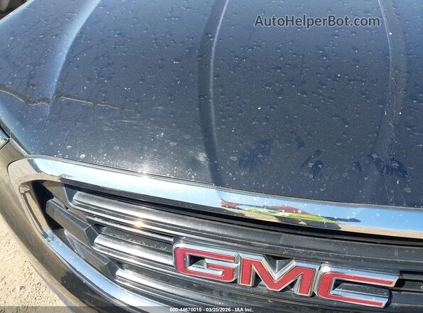 3GKALTEV0JL366745 2018 GMC TERRAIN Black Widok z przodu