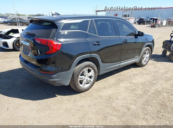3GKALTEV0JL366745 2018 GMC TERRAIN Black Tył prawy