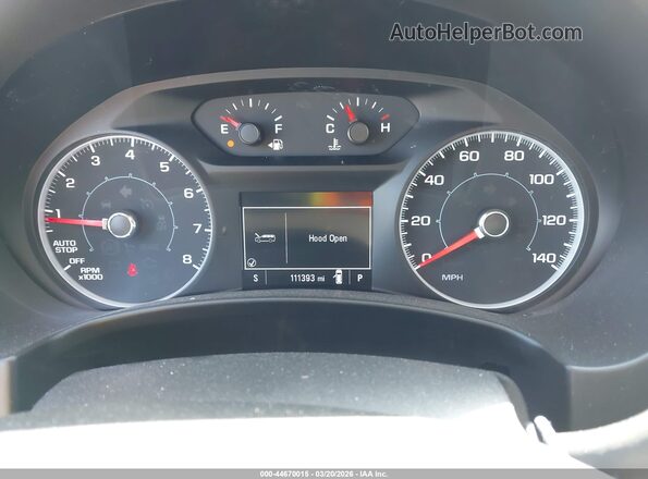 3GKALTEV0JL366745 2018 GMC TERRAIN Black Widok tylnych siedzeń