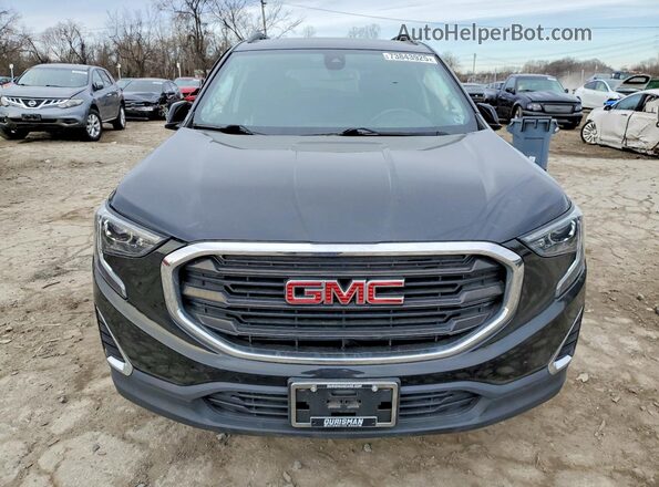 3GKALTEV2LL113560 2020 GMC TERRAIN Black Widok z przodu